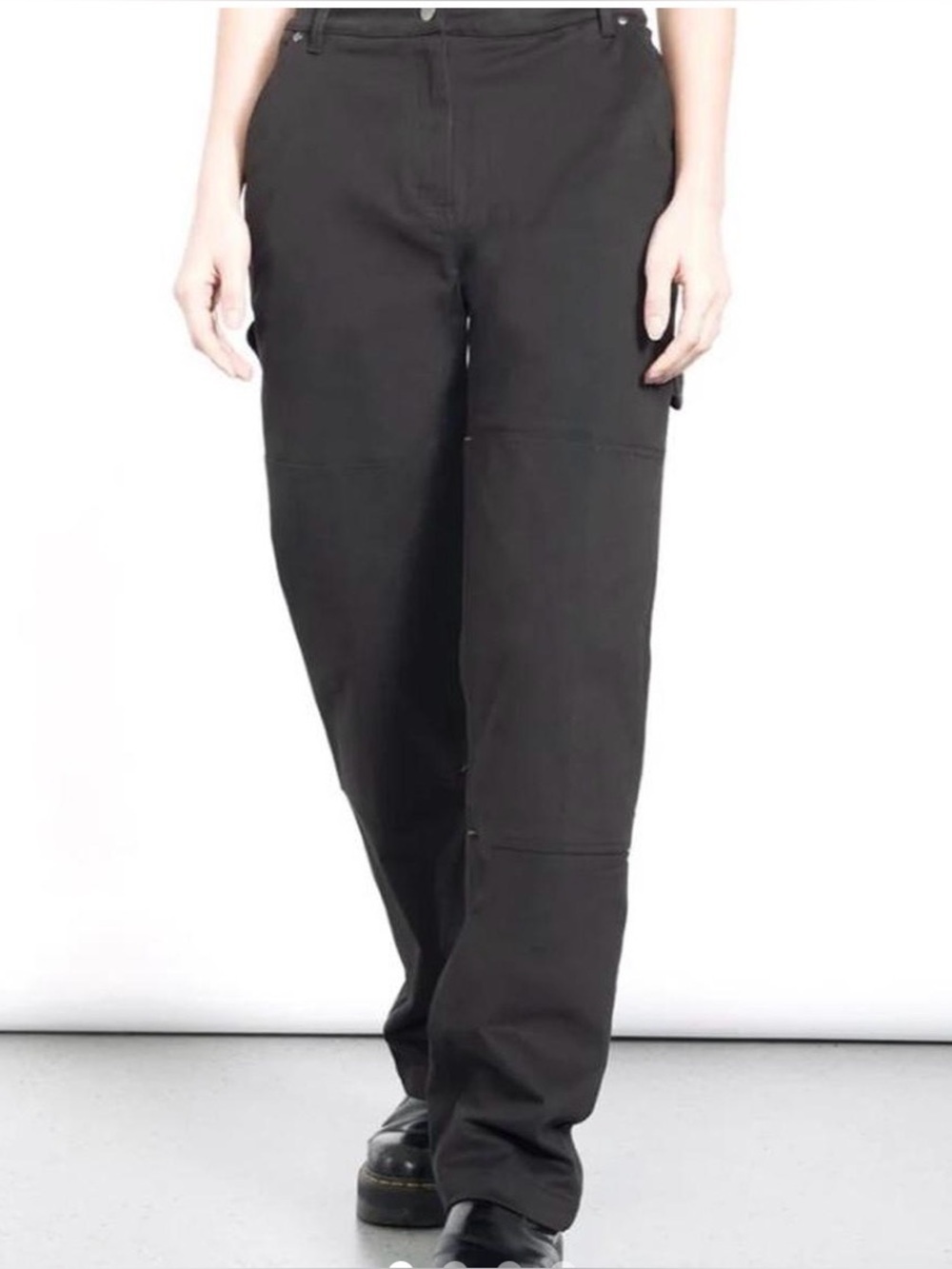 Wildfang The Essential Work Pant Black Utility Carpenter Pants Size 1 X